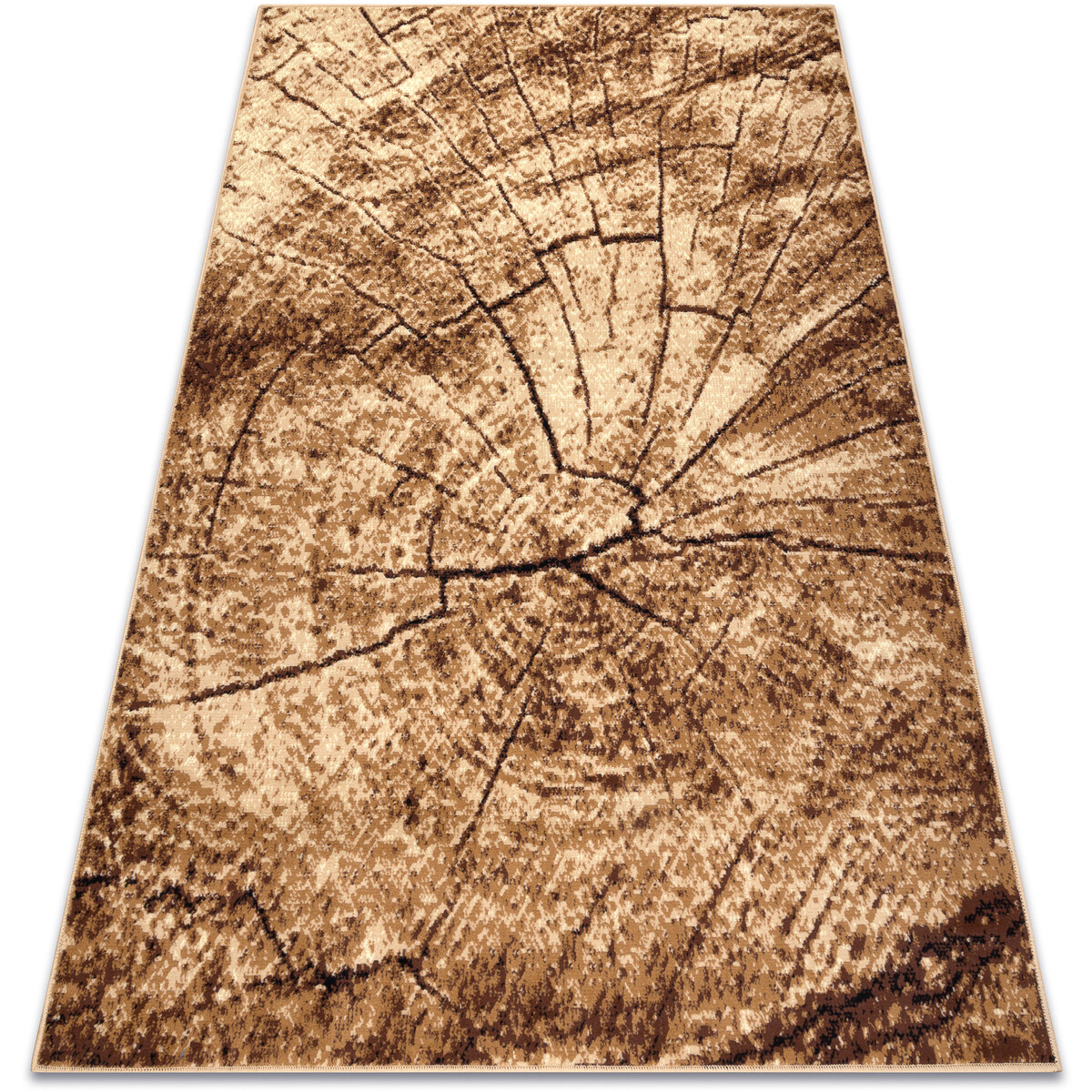 Rugsx  Koberec BCF Morad PIEŃ Pařez stromu - 80x150 cm  Béžová