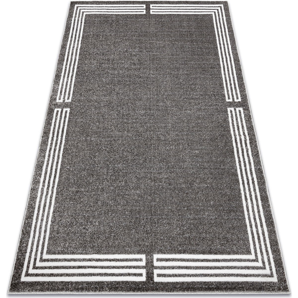 Rugsx  Koberec MATEO 8034/644 Moderní vzor rámu - 180x270 cm  Šedá