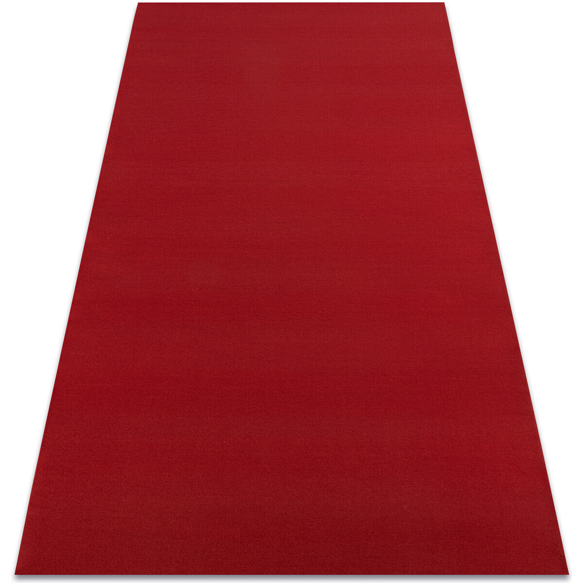 Rugsx  Pogumovaný koberec RUMBA 1974 jedna barva bordó, 80x300 cm  Bordó
