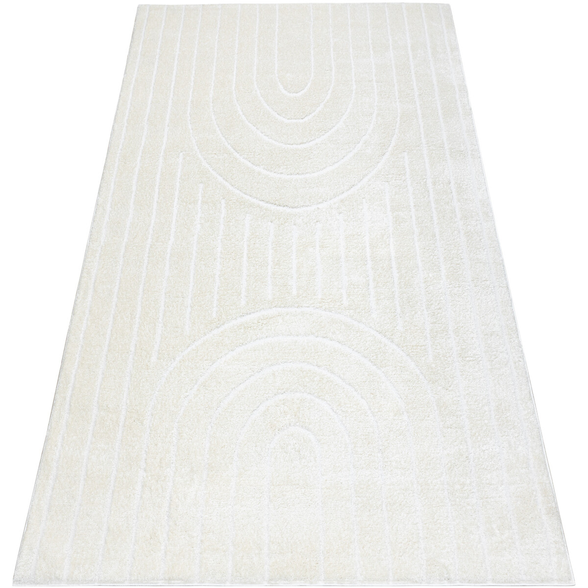 Rugsx  Moderní koberec MODE 8494 geometrická krémová 240x330 cm  Béžová