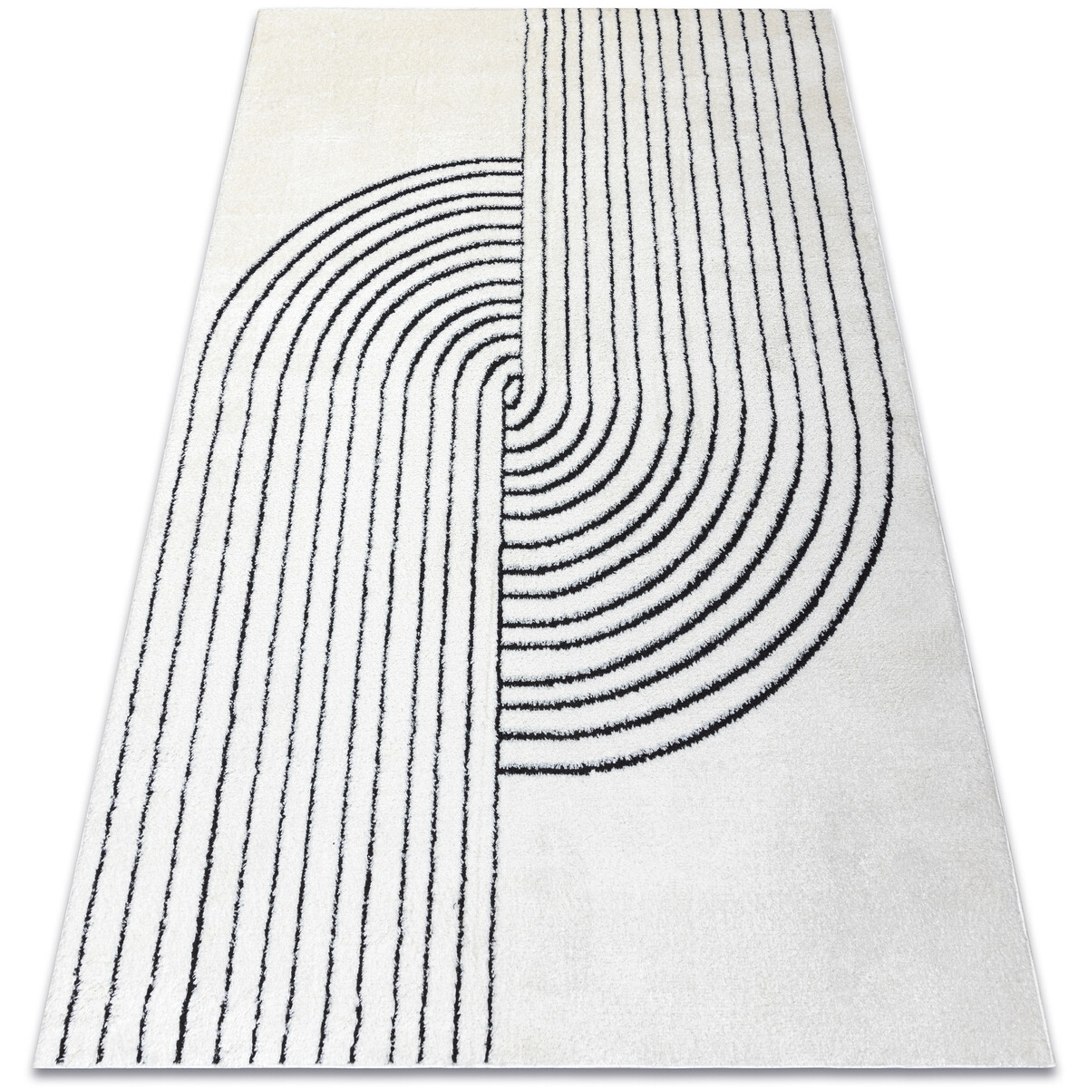 Rugsx  Moderní koberec MODE 8587 geometrická krémová  120x170 cm  Béžová