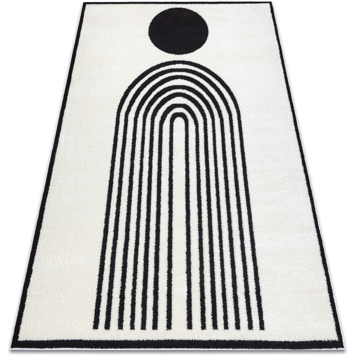 Rugsx  Moderní koberec MODE 8597 geometrická krémová  180x270 cm  Béžová