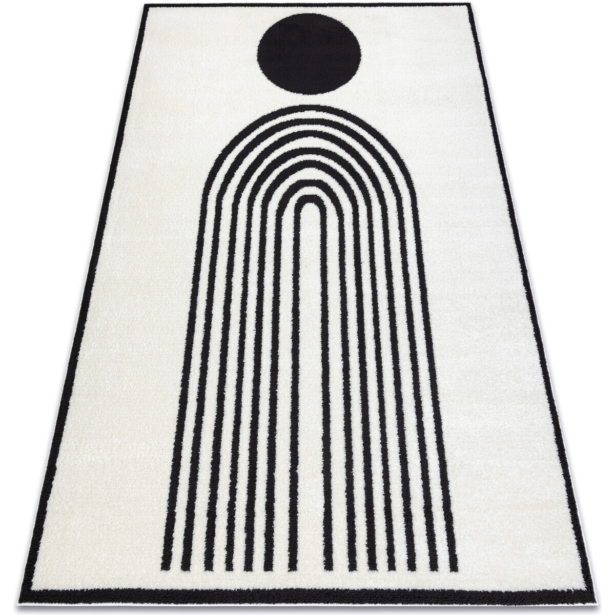 Rugsx  Moderní koberec MODE 8597 geometrická krémová  240x330 cm  Béžová