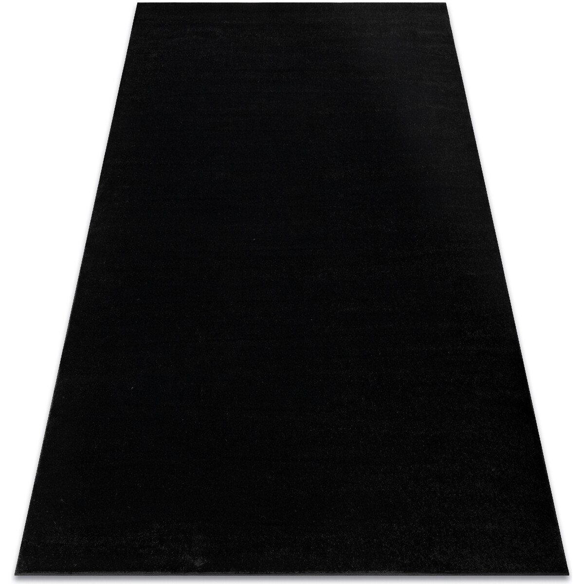 Rugsx  Koberec SOFTY, Jednotný, Jednobarevný, černý 160x220 cm  Černá