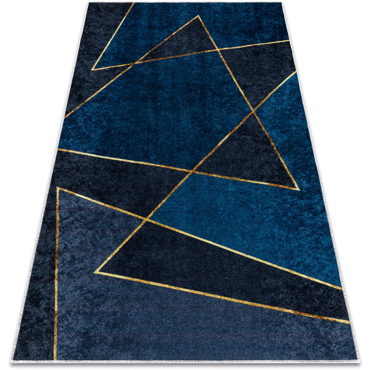 Rugsx  MIRO 52097.801 mycí kobereček Geometrická proti 160x220 cm  Modrá