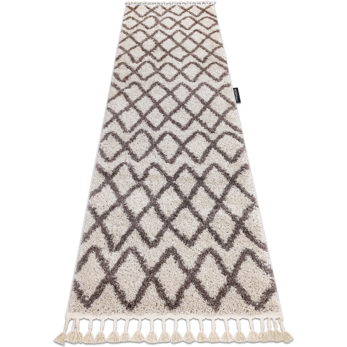 Rugsx  Běhoun BERBER  BENI  krémový - 70x200 cm  Béžová