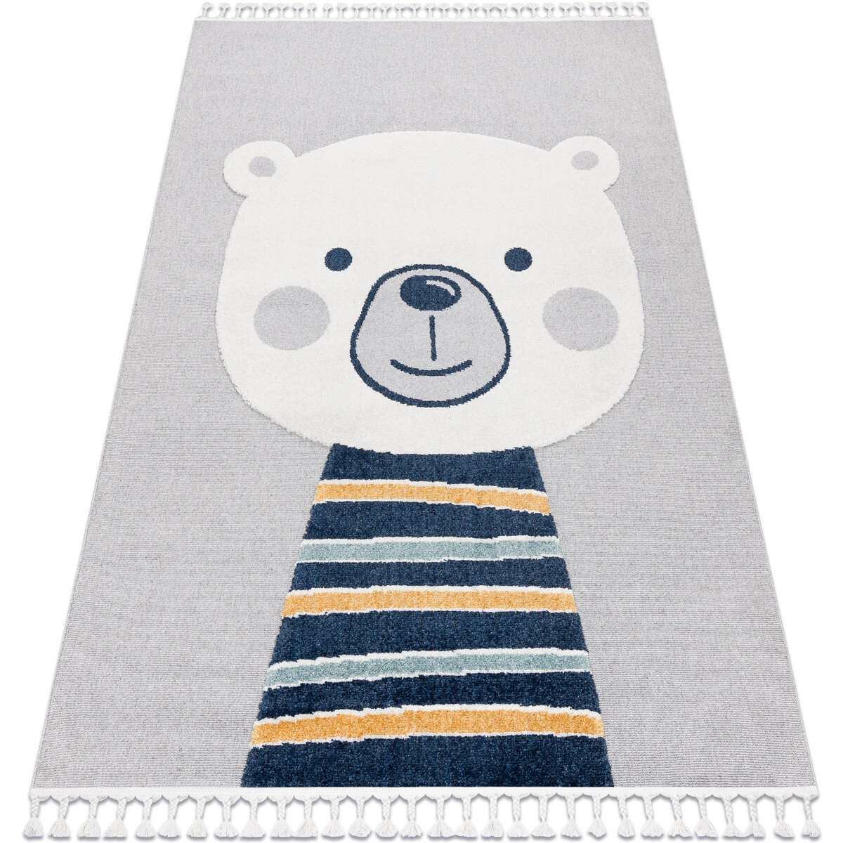 Rugsx  Koberec YOYO GD50 šedo / bílé - 80x150 cm  Šedá