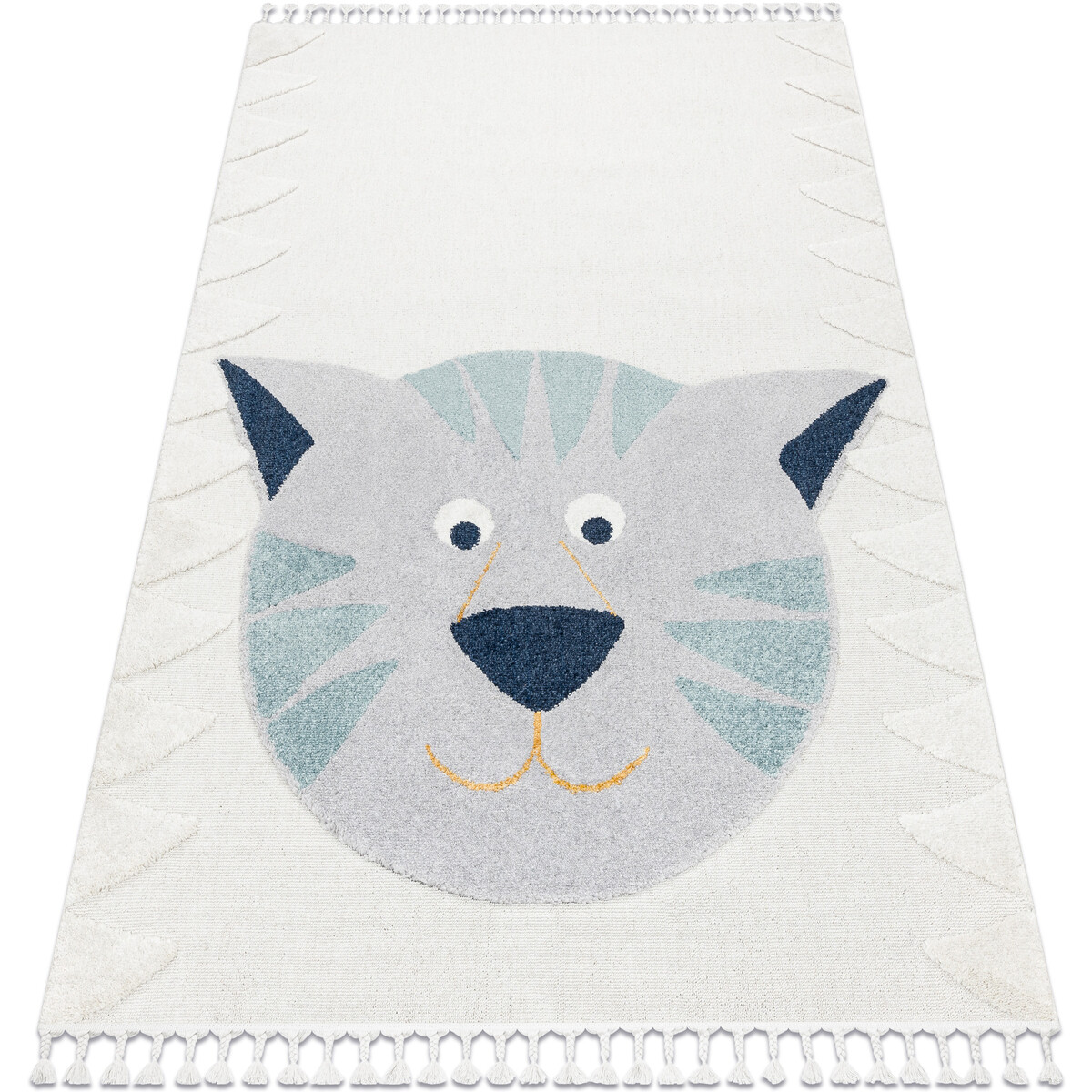 Rugsx  Koberec YOYO GD80 bílé / šedo - 80x150 cm  Bílá