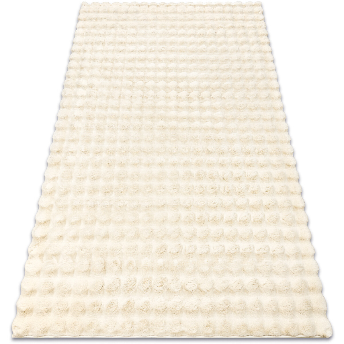 Rugsx  Koberec BUBBLE slonová kost 12 IMITACE KRÁLIČÍ 200x290 cm  Béžová