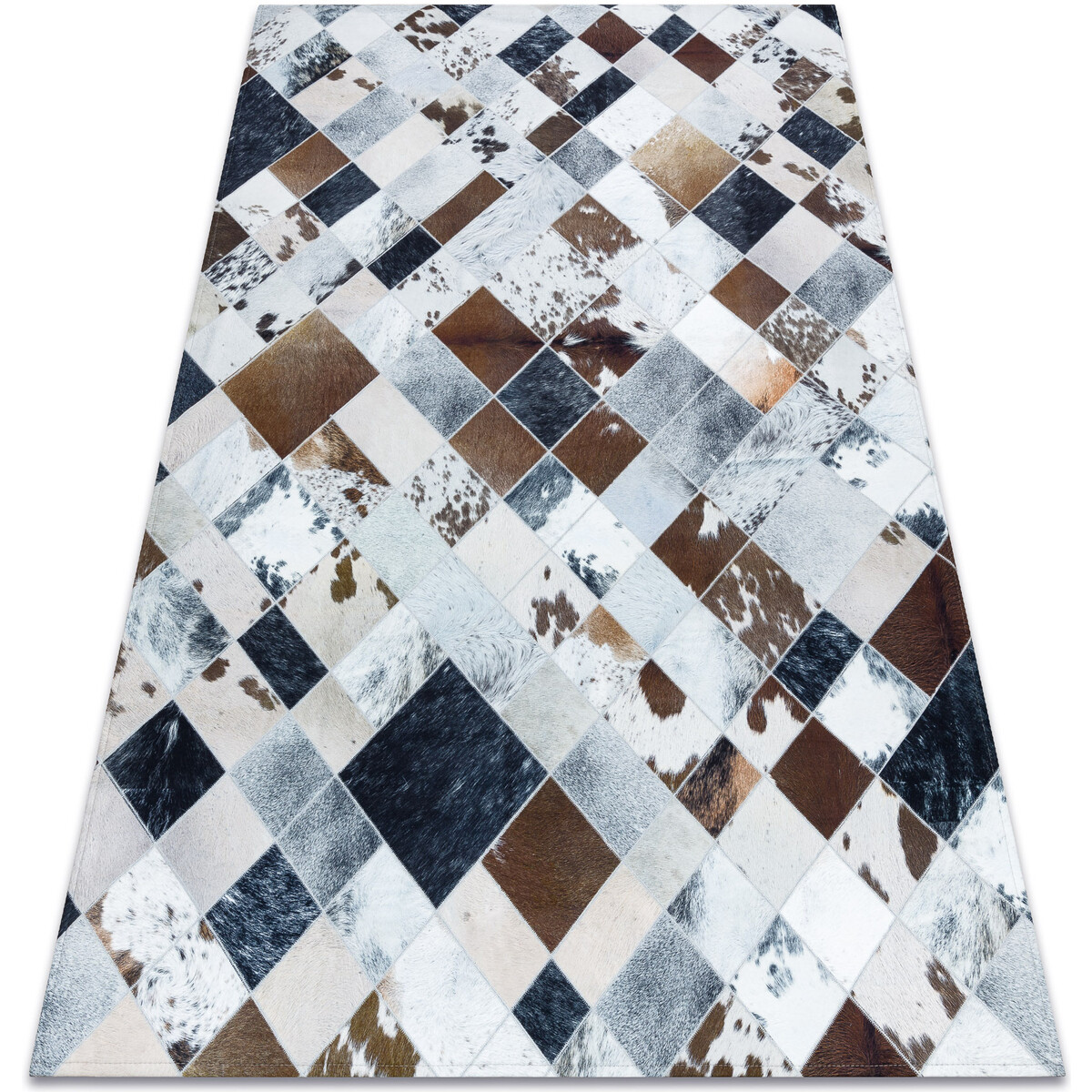 Rugsx  Koberec PATCHWORK 21720 béžový / hnědá - 120x170 cm  Béžová
