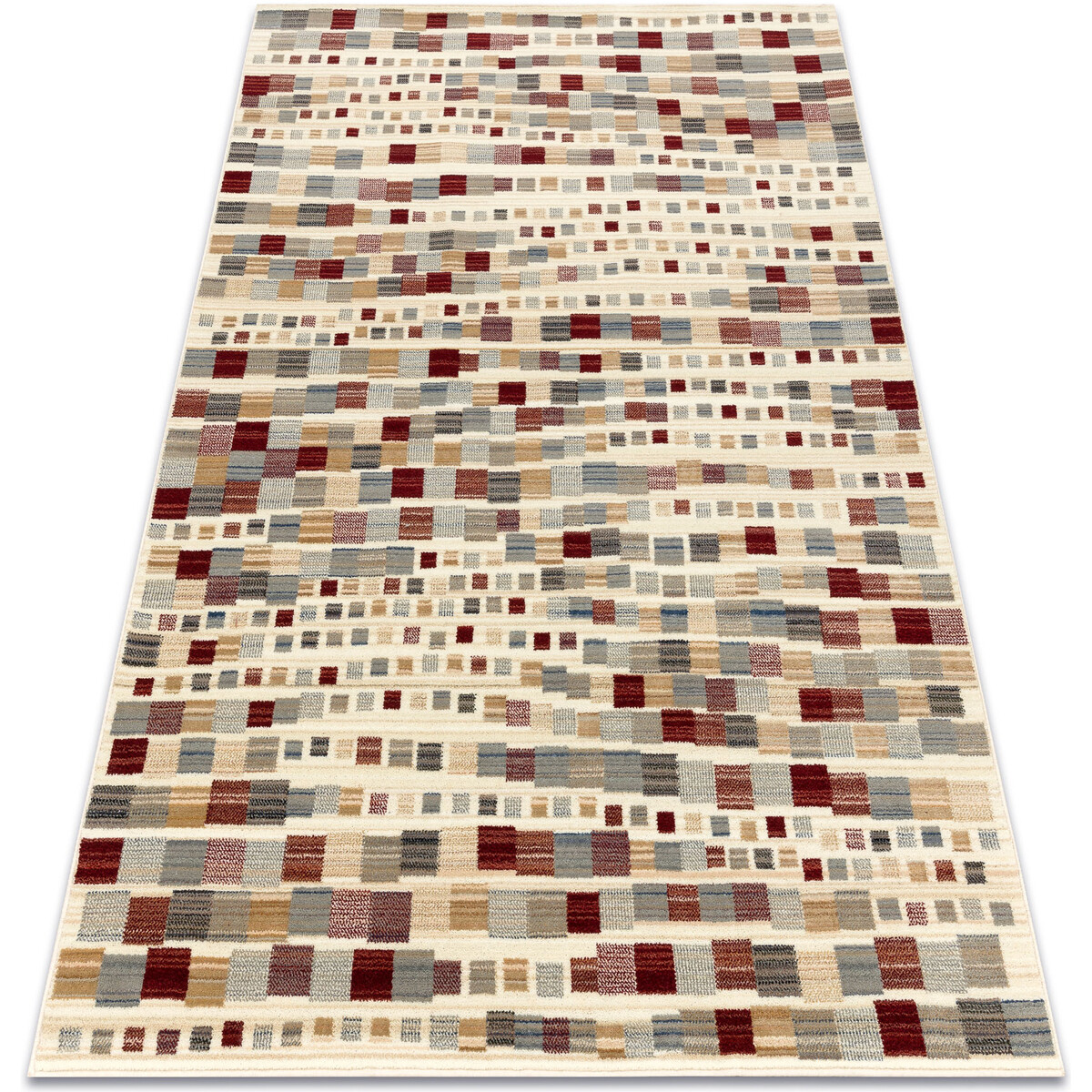 Rugsx  Vlněný koberec KILIM 7950/52933 Geometrický bé 120x160 cm  Béžová