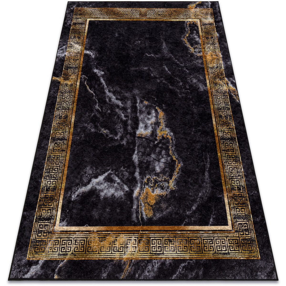 Rugsx  MIRO 51278.809 mycí kobereček Mramor, řecký pr 200x290 cm  Černá