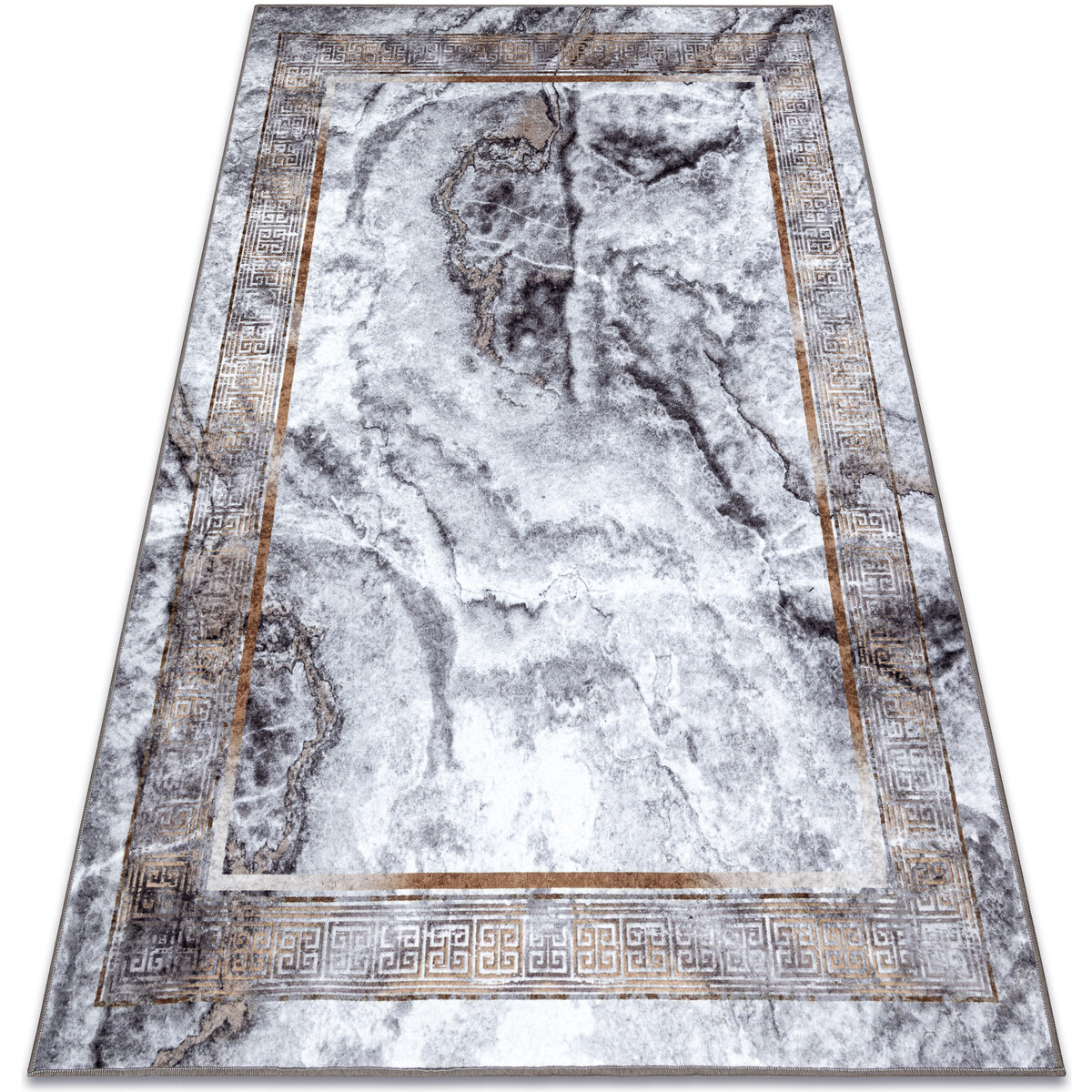 Rugsx  MIRO 51278.812 mycí kobereček Mramor, řecký pr 140x190 cm  Šedá
