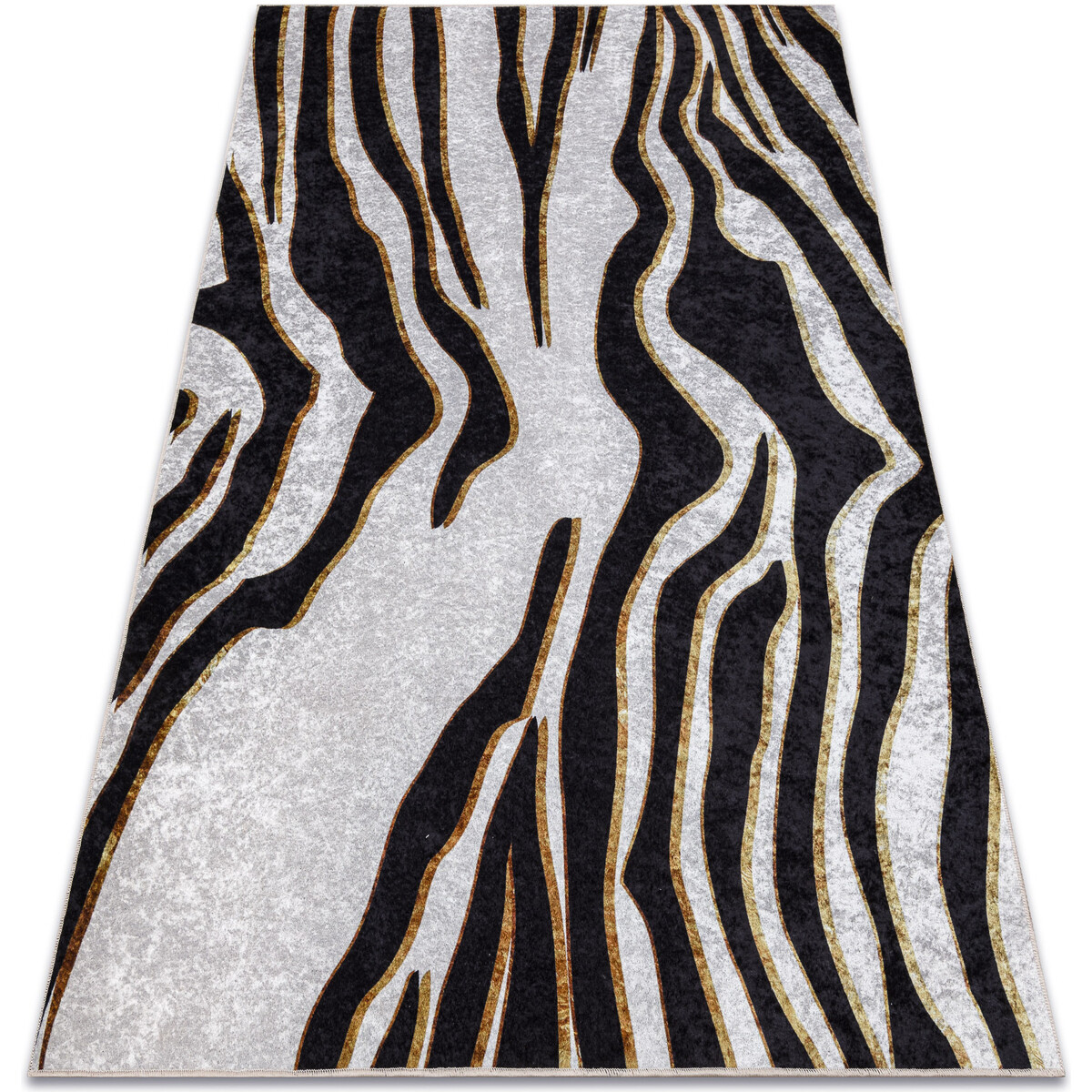Rugsx  MIRO 52002.807 mycí kobereček Zebra vzor protisk 120x170 cm  Béžová