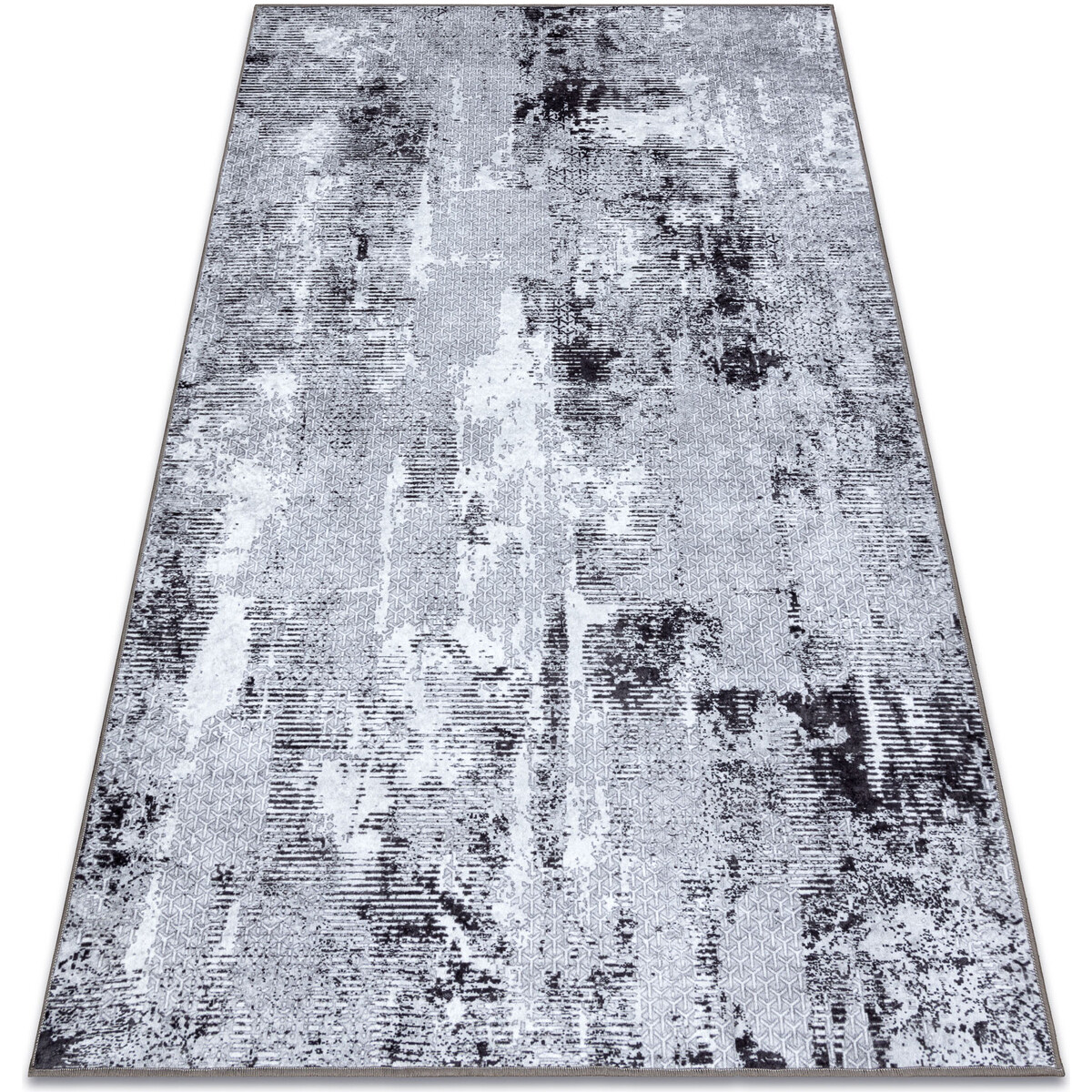 Rugsx  MIRO 51924.812 mycí kobereček Abstrakce protiskl 200x290 cm  Šedá