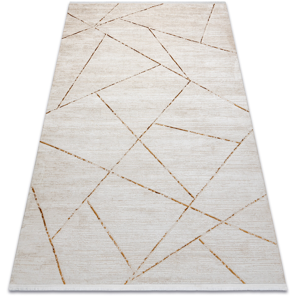 Rugsx  Moderní koberec DUKE 51557 krémová / zlatý 240x330 cm  Béžová