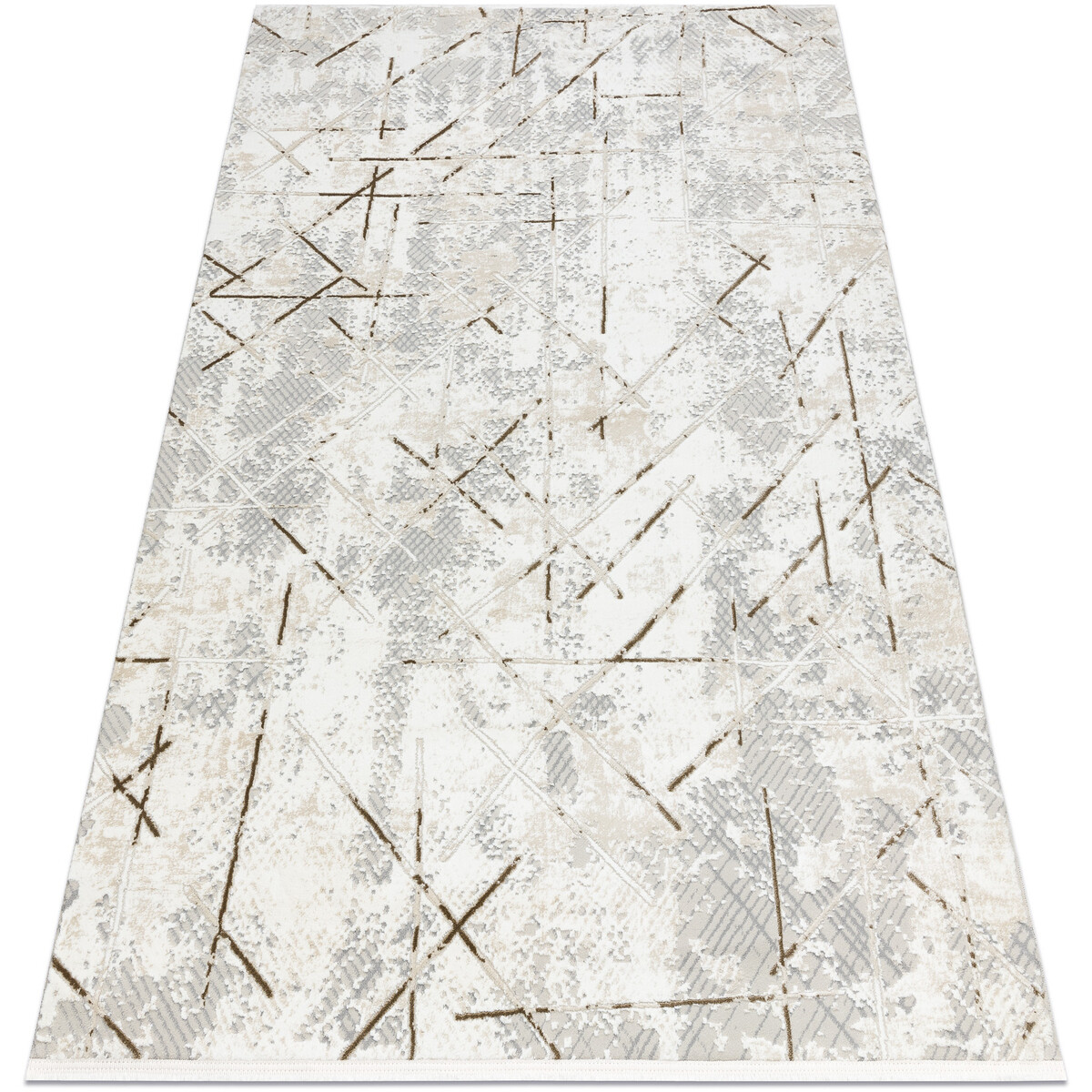 Rugsx  Moderní koberec DUKE 51393 krémová / zlatý 200x290 cm  Béžová