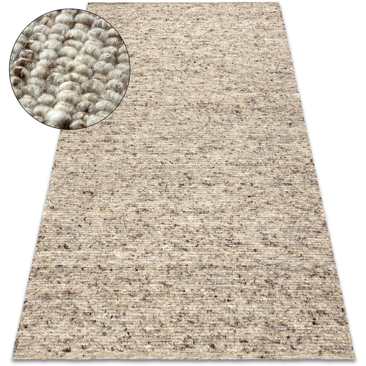 Rugsx  Koberec NEPAL 2100 sand, béžový - vlněný, 300x400 cm  Béžová