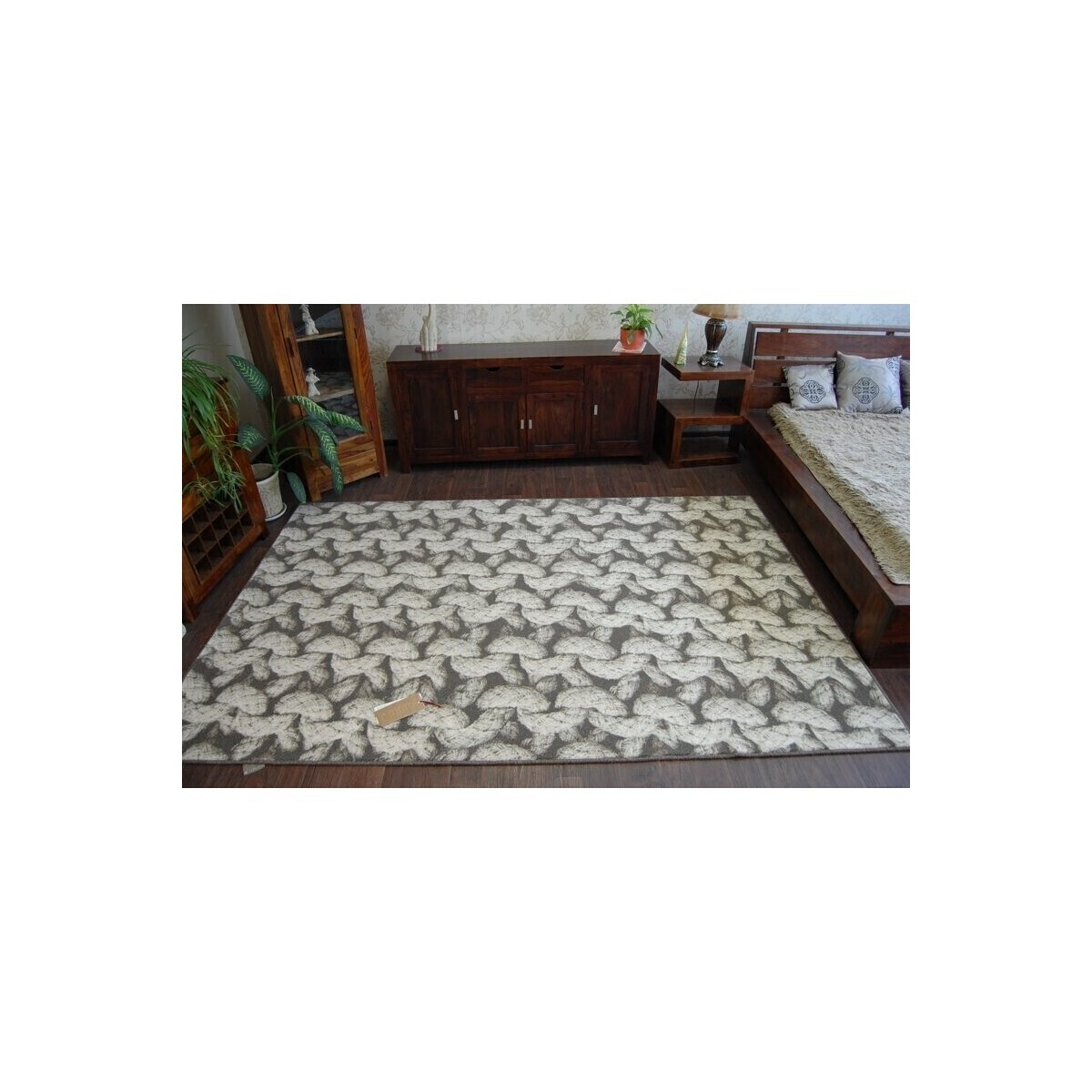Rugsx  Koberec NATURAL CORD béžovy 133x190 cm  Béžová