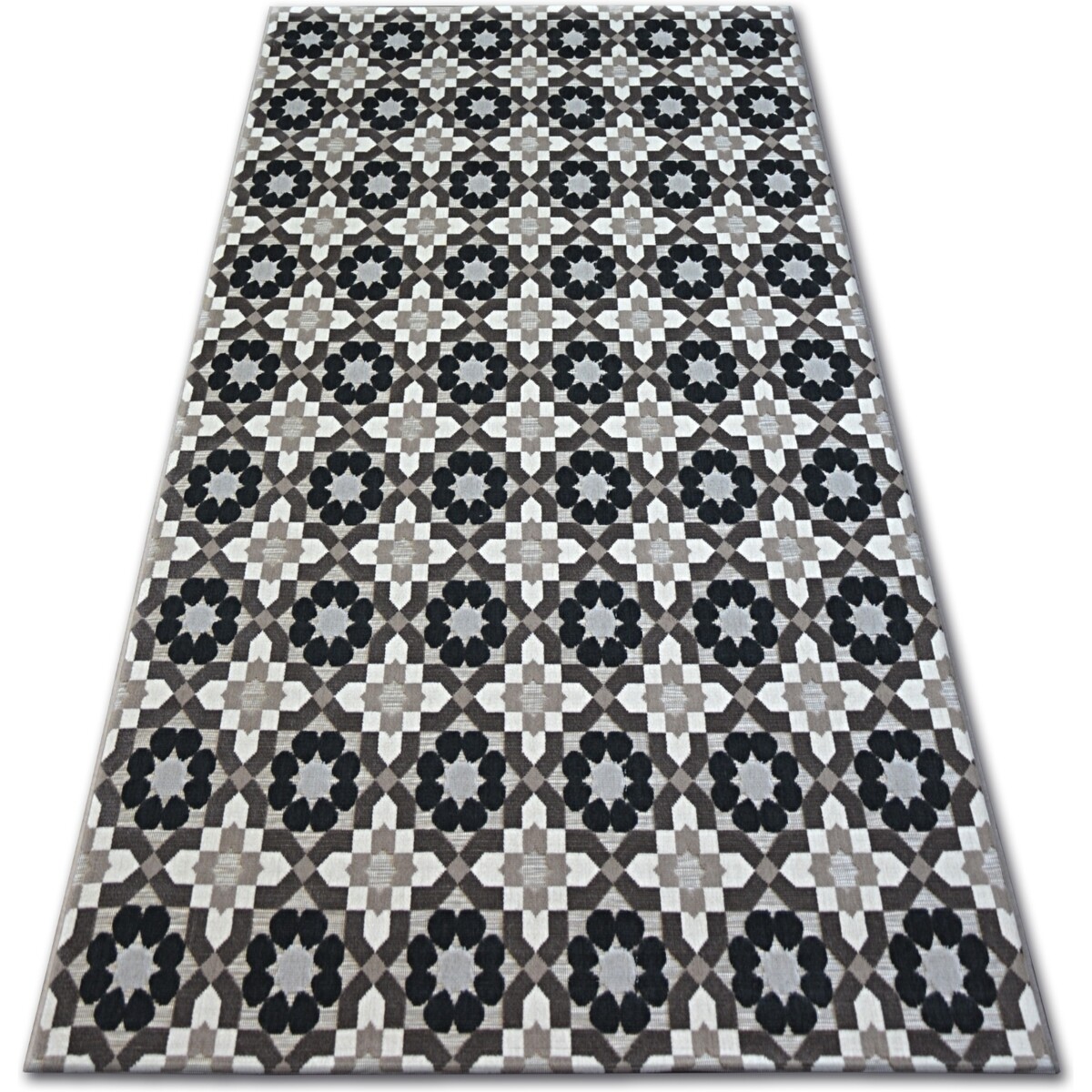 Rugsx  Koberec LISBOA 27206/875 Květiny Hnědý 120x170 cm  Hnědá