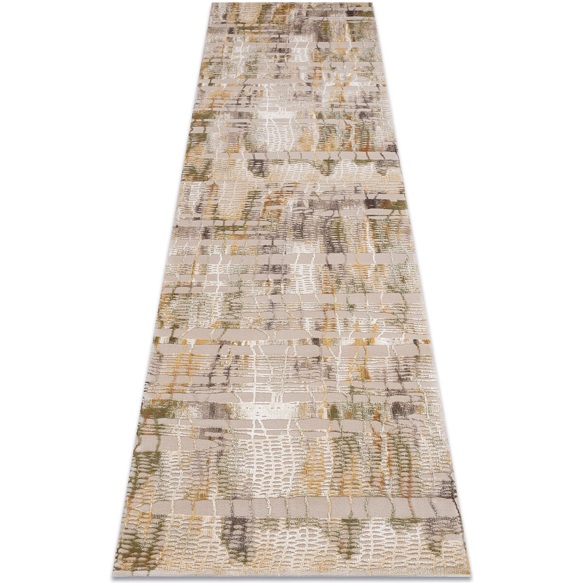 Rugsx  Koberec, běhoun AKRYL VALS 5032 béžový / 80x300 cm  Béžová