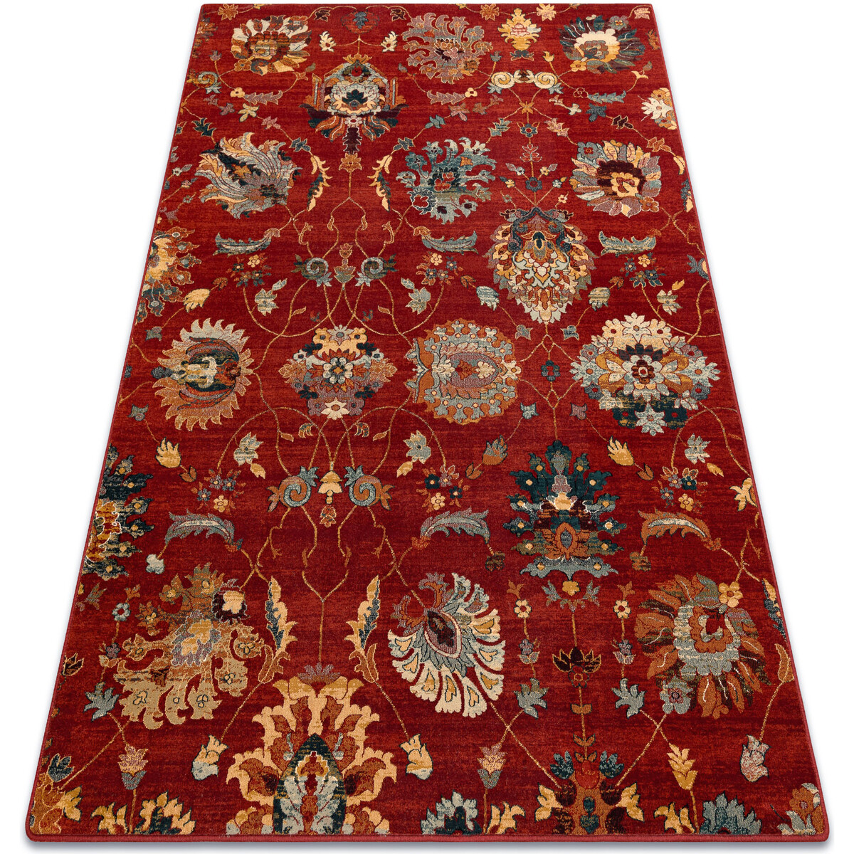 Rugsx  Vlněný koberec SUPERIOR LATICA rubín 200x300 cm  Červená