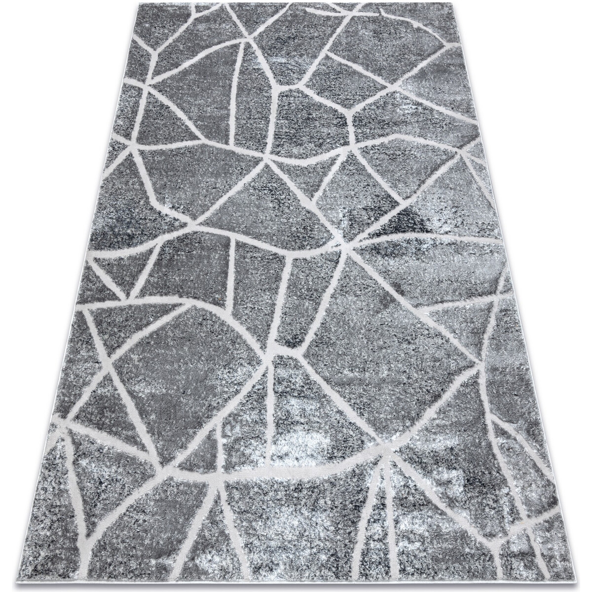 Rugsx  Moderní koberec MEFE 2783 Mramor - Strukturální 140x190 cm  Šedá