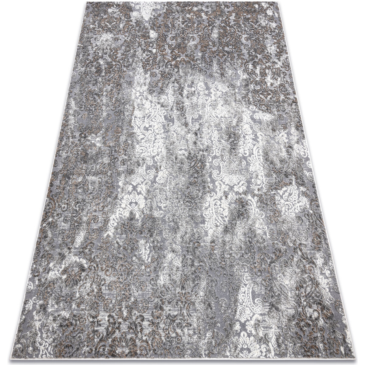 Rugsx  Moderní koberec NOBLE  6773 45 ornament 120x170 cm  Šedá