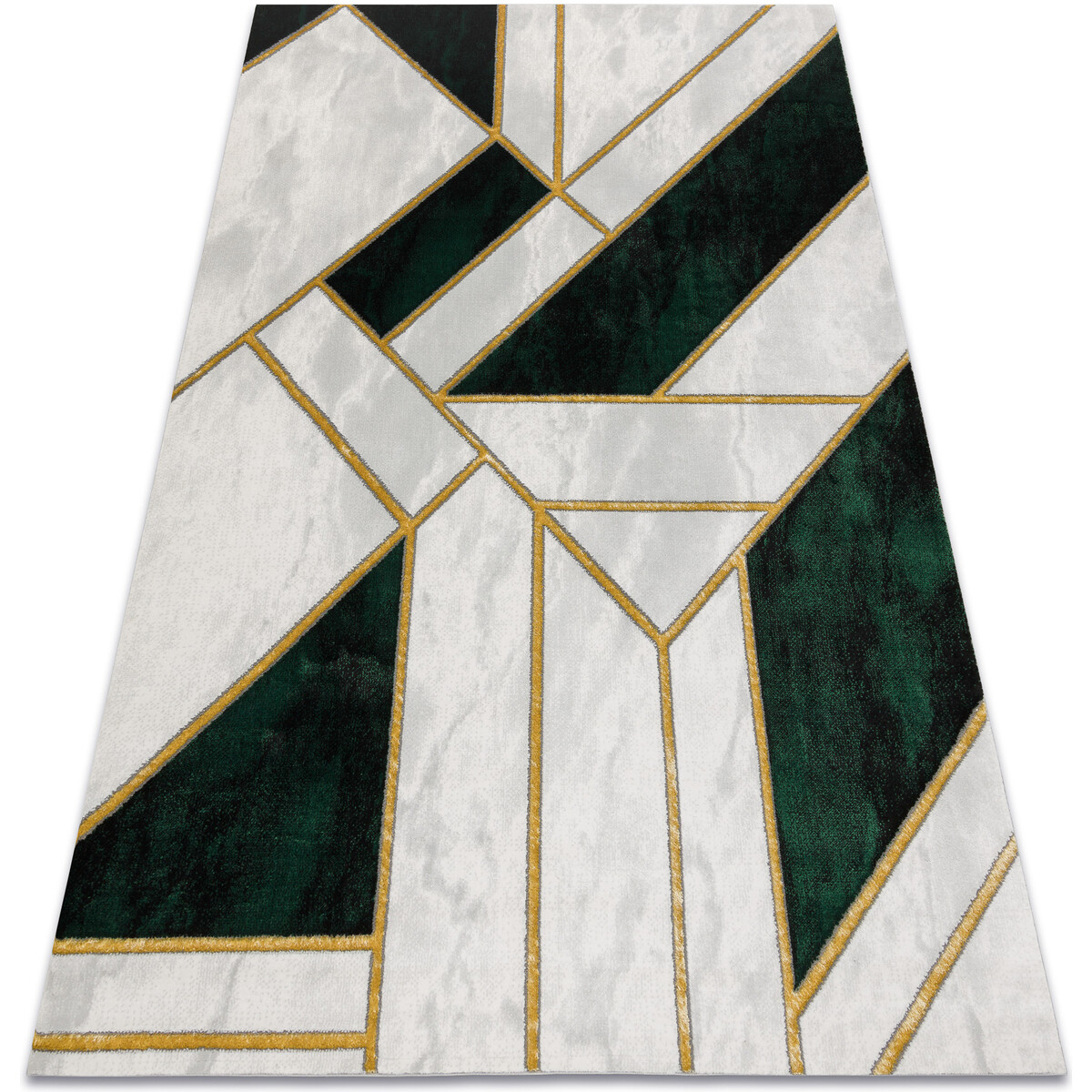 Rugsx  Koberec EMERALD výhradní 1015 glamour, stylový  160x220 cm  Zelená