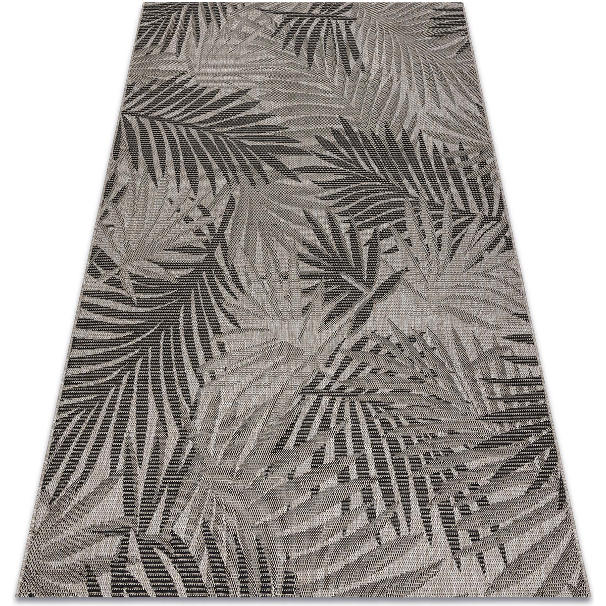 Rugsx  KOBEREC SIZAL FLOORLUX 20504 LISTY stříbro / 240x330 cm  Šedá