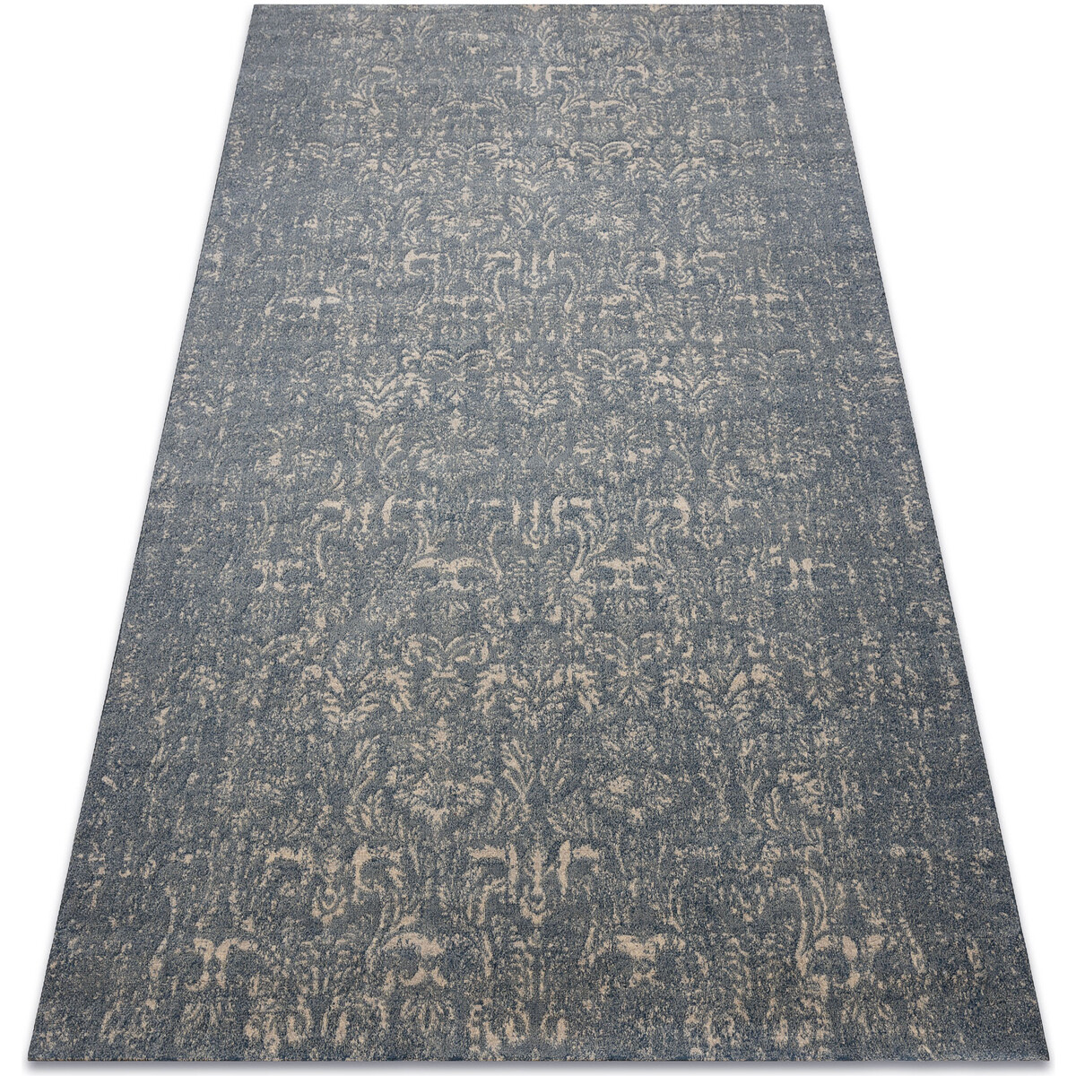 Rugsx  Koberec Vlna JADE 45015/900 Ozdoba modrý / 200x300 cm  Modrá