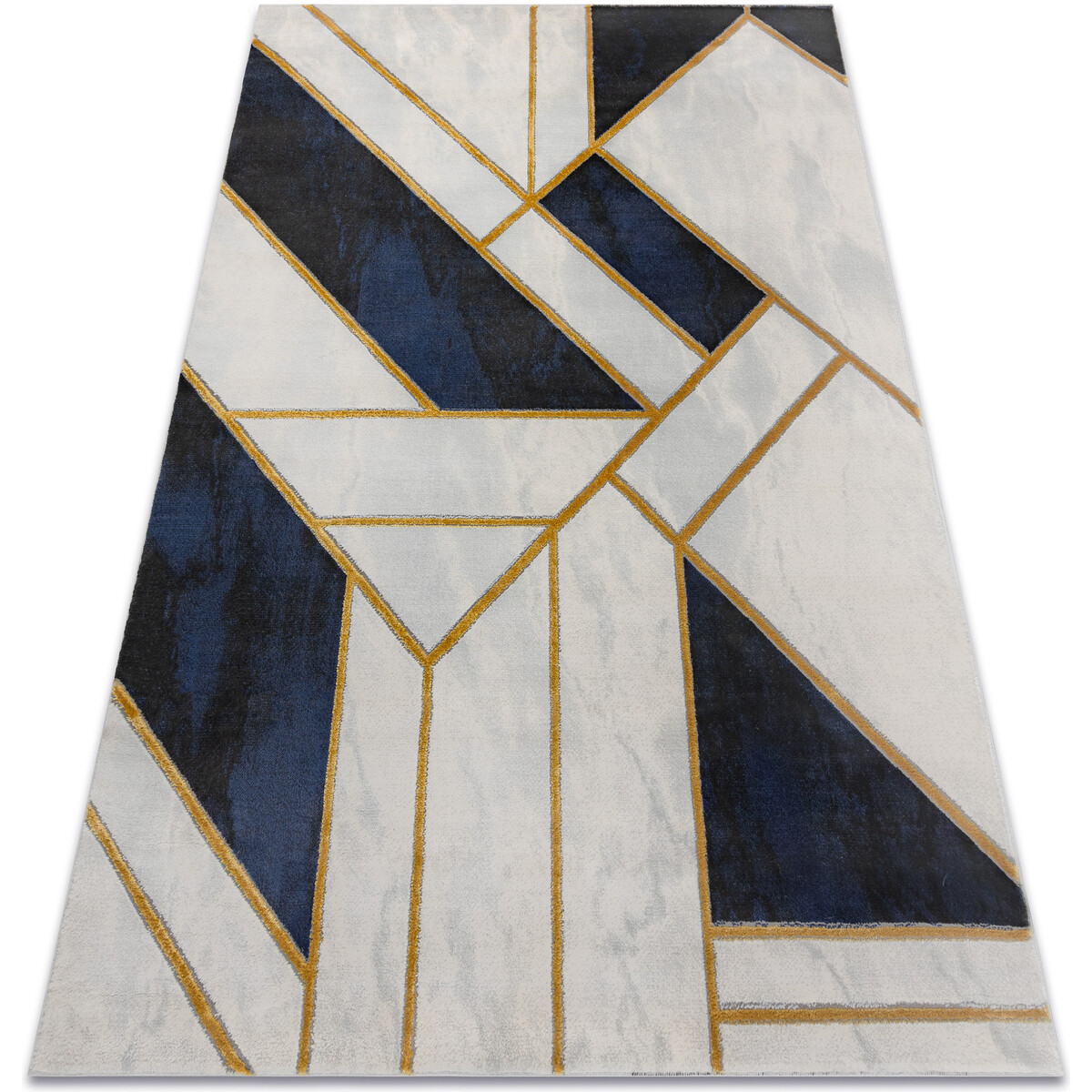 Rugsx  Koberec EMERALD výhradní 1015 glamour, stylový  120x170 cm  Modrá