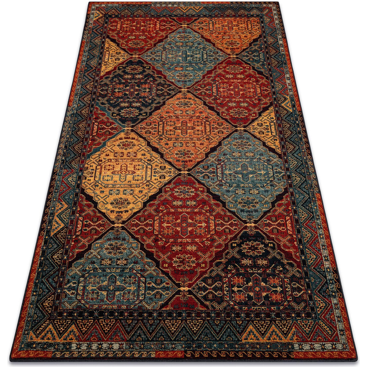 Rugsx  Vlněný koberec POLONIA Astoria orientální, etn 200x300 cm  Červená