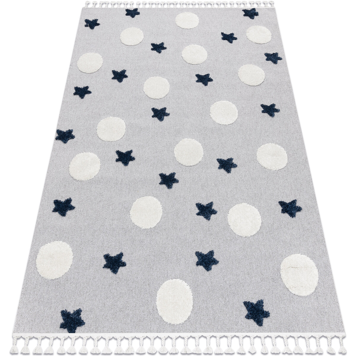 Rugsx  Koberec YOYO GD75 šedo / bílé - 200x290 cm  Šedá