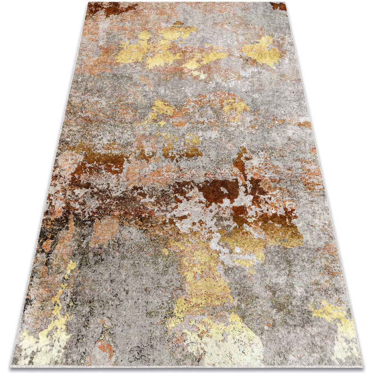 Rugsx  MIRO 51463.802 mycí kobereček Abstrakce protiskl 140x190 cm  Šedá