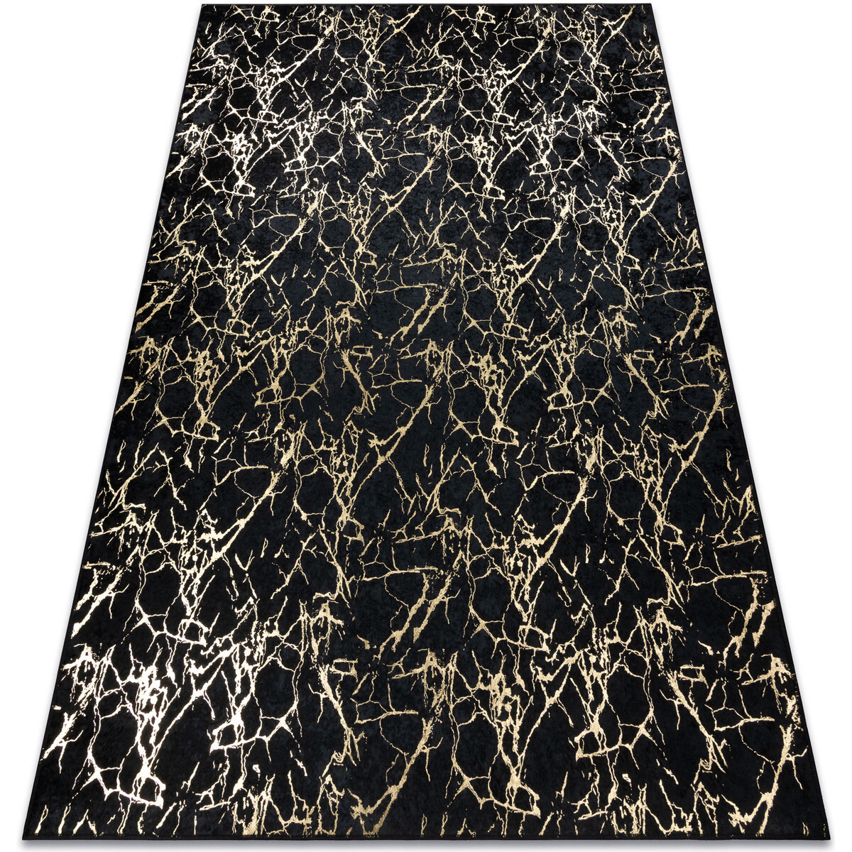 Rugsx  MIRO 11111.2106 mycí kobereček Mramor, glamour p 120x170 cm  Černá