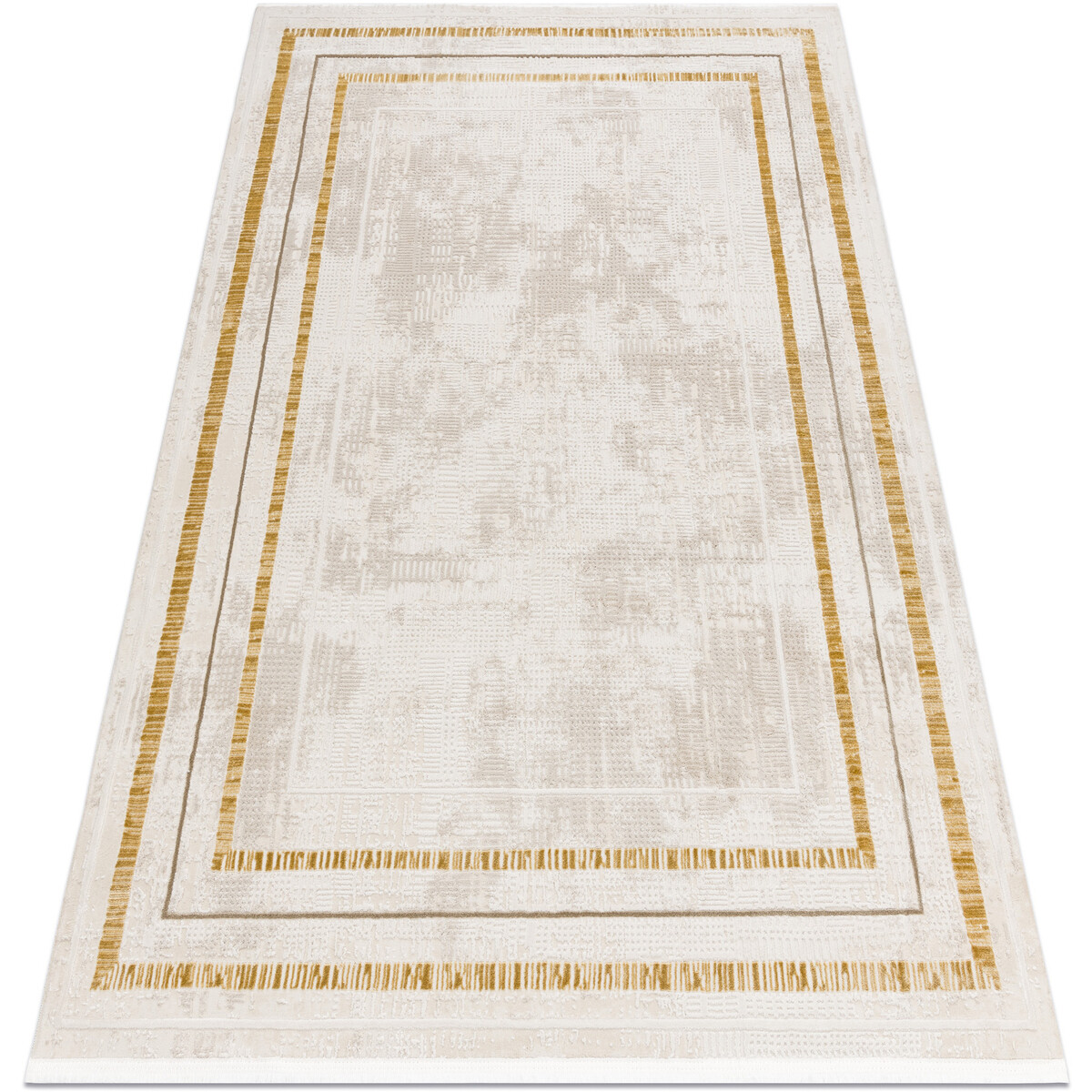 Rugsx  Moderní koberec DUKE 51523 krémová / zlatý 140x190 cm  Béžová