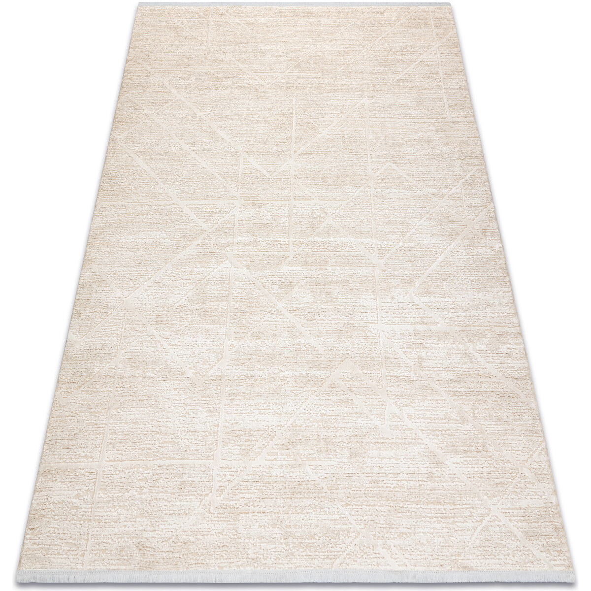 Rugsx  Moderní koberec DUKE 51533 krémová - Geometrick 120x170 cm  Béžová