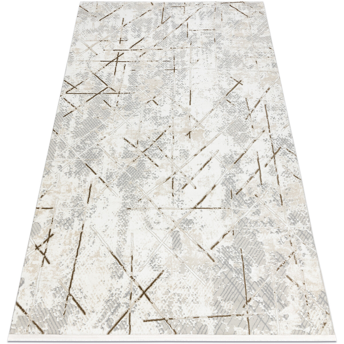Rugsx  Moderní koberec DUKE 51393 krémová / zlatý 80x150 cm  Béžová