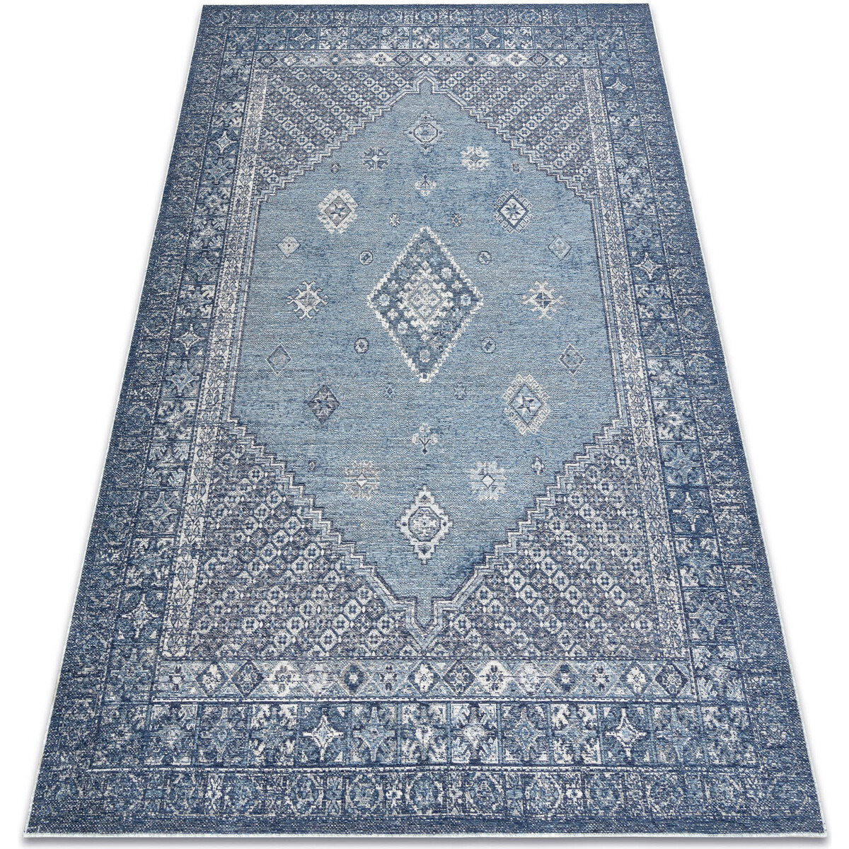 Rugsx  Vlněný koberec ANTIGUA 518 76 KB500 OSTA 170x240 cm  Šedá