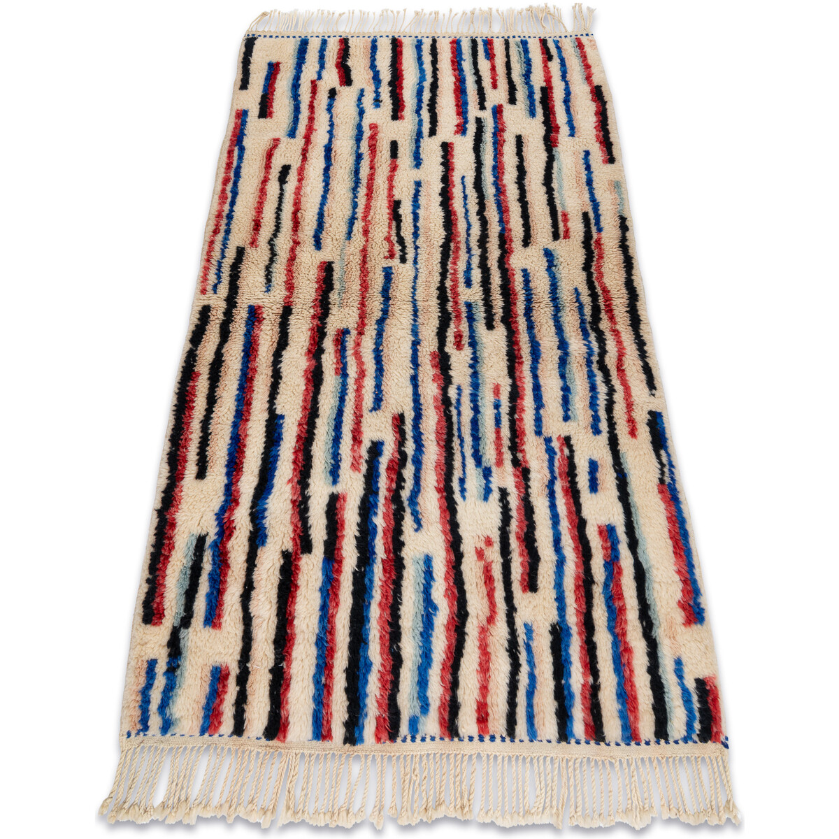 Rugsx  Koberec BERBER MR2139 Beni Mrirt, ručně tkaný 115x180 cm  Béžová