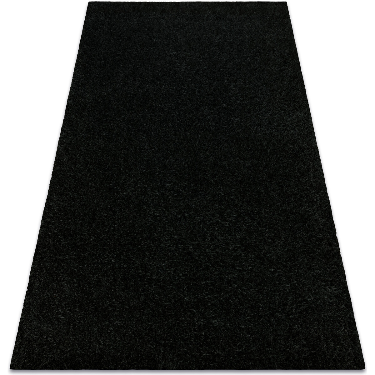 Rugsx  Koberec BUENOS 6649 shaggy jednobarevné černý 180x270 cm  Černá