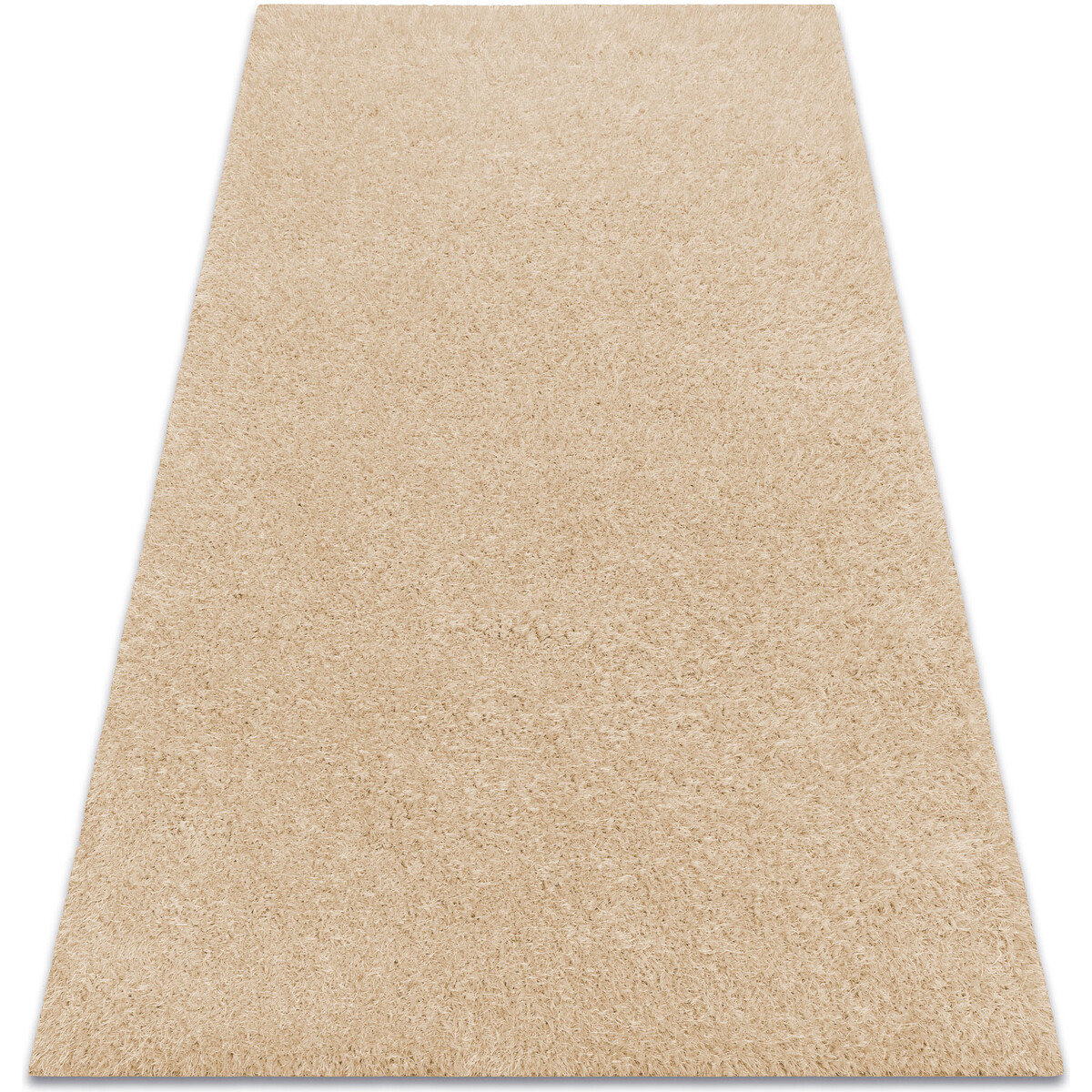 Rugsx  Koberec BUENOS 6652 shaggy jednobarevné krém 80x150 cm  Béžová