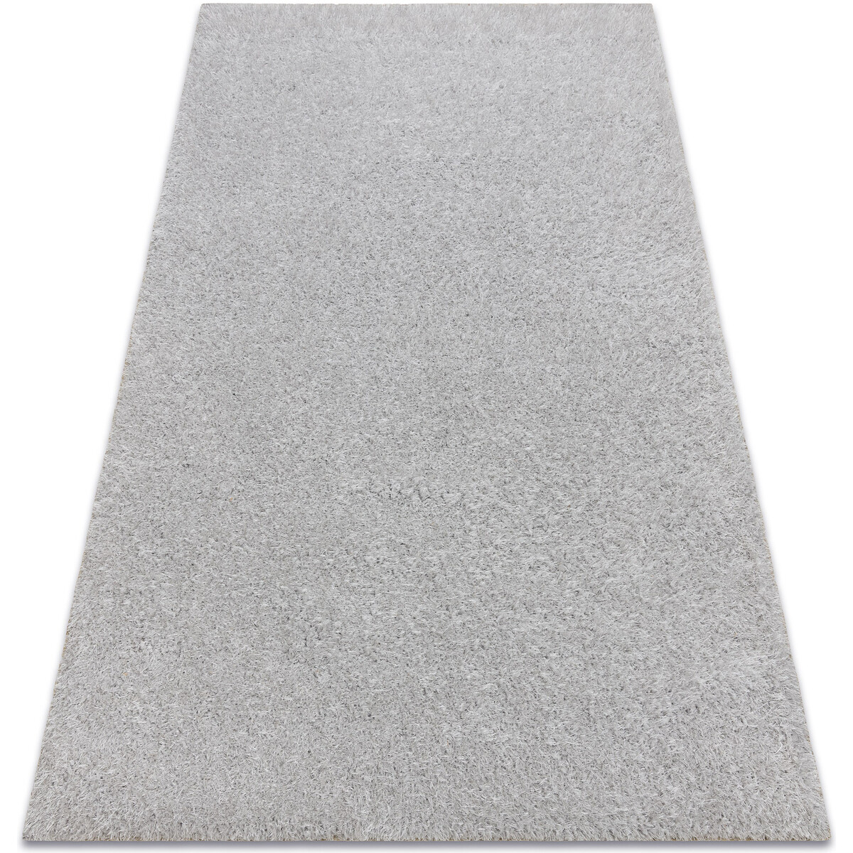Rugsx  Koberec BUENOS 7005 shaggy jednobarevné stříbrn 180x270 cm  Stříbrná