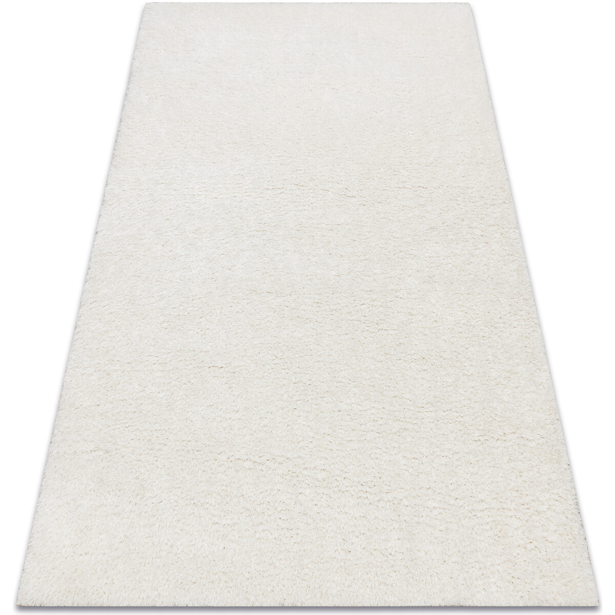 Rugsx  Koberec BUENOS 7001 shaggy jednobarevné bílá 60x100 cm  Bílá