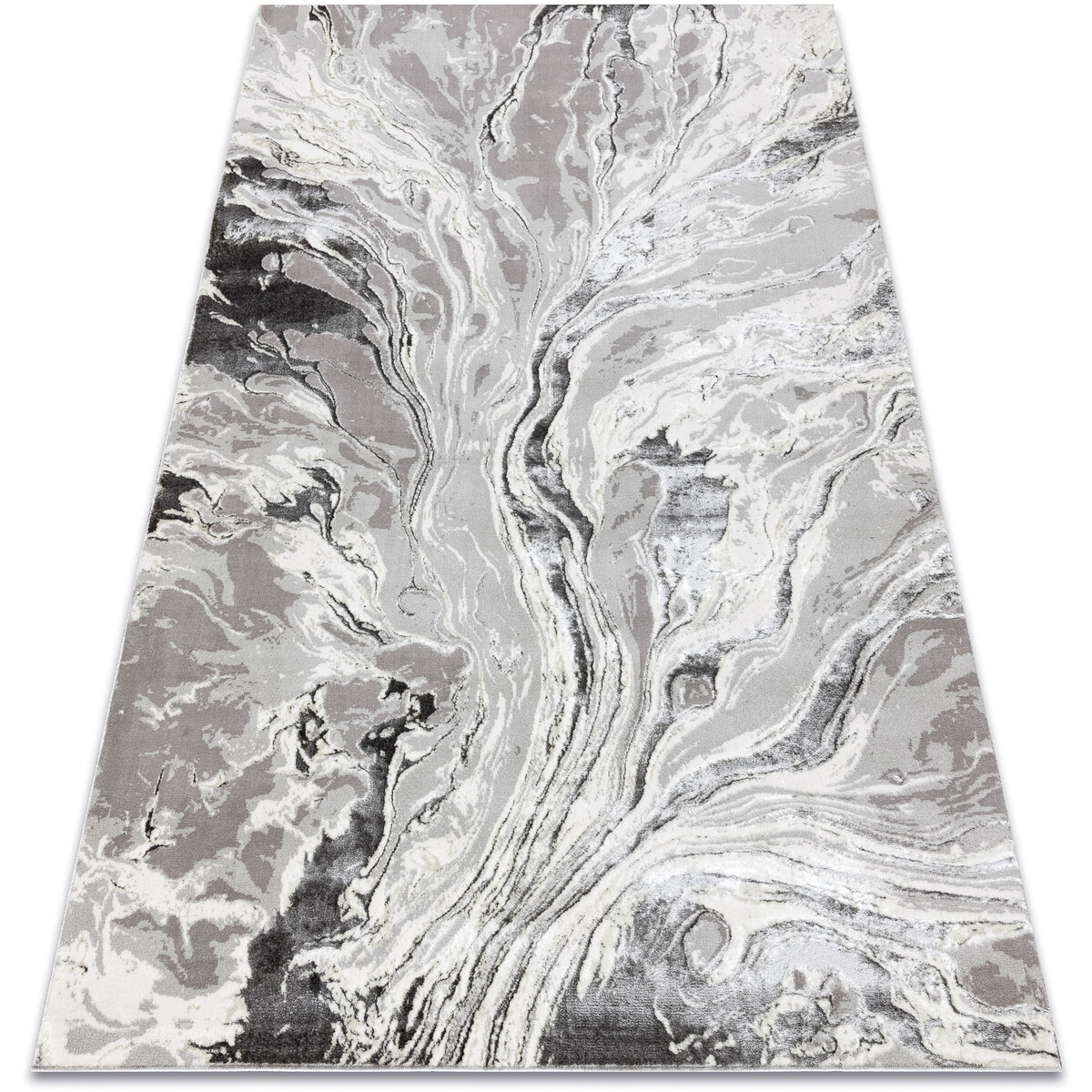 Rugsx  BLISS Z162BZ253 koberec šedý / krémový - 160x220 cm  Šedá