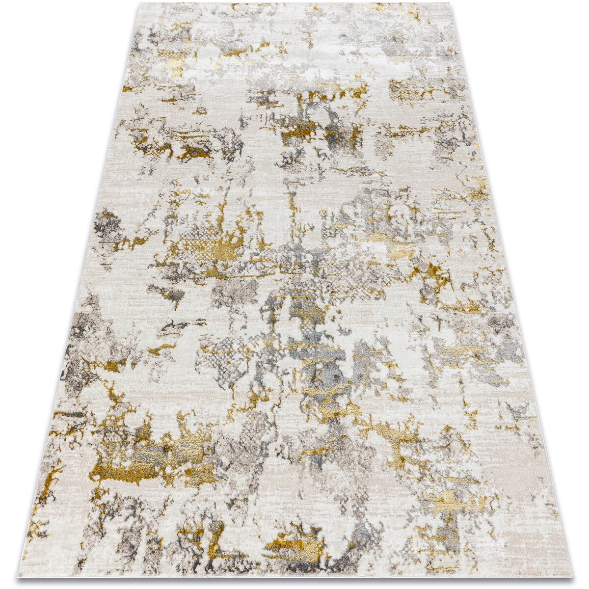 Rugsx  BLISS Z199AZ127 koberec krémová / zlato - 80x150 cm  Béžová