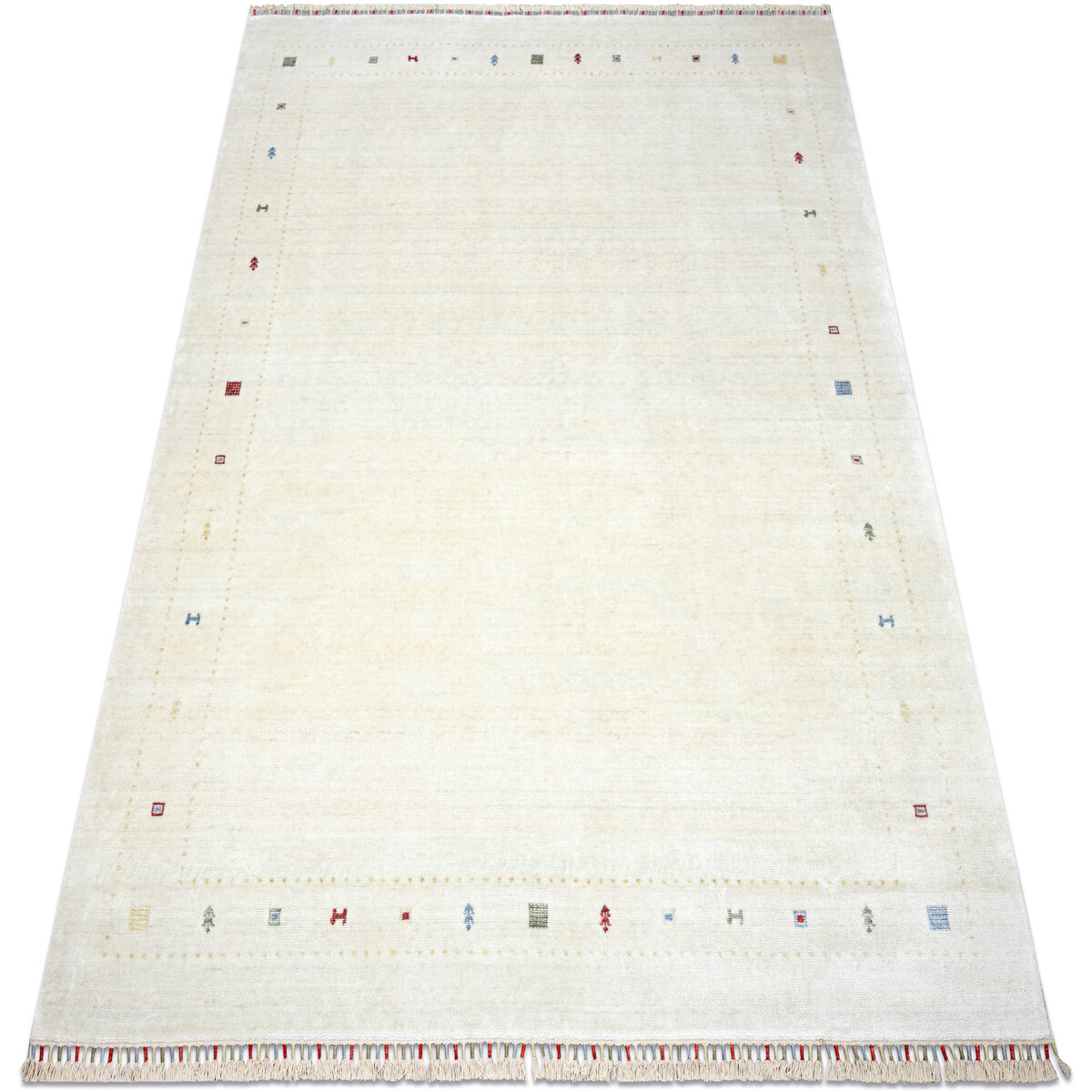Rugsx  HERIZ A0987C koberec Rám krémová - bambusová 200x290 cm  Béžová