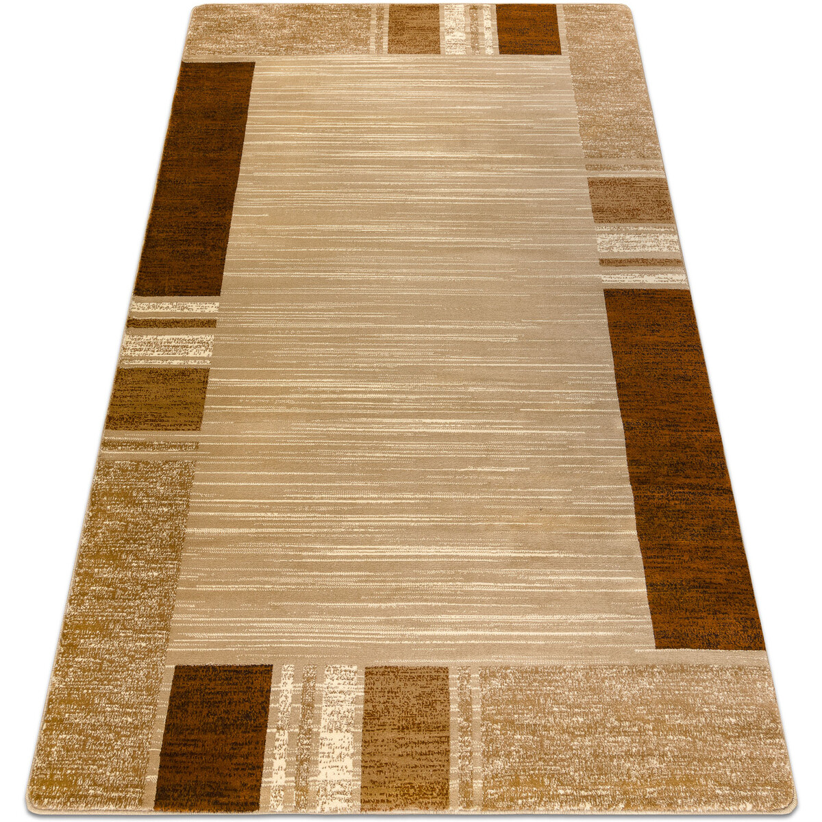 Rugsx  Koberec ROYAL FB23 Rám - béžový / 100x200 cm  Béžová