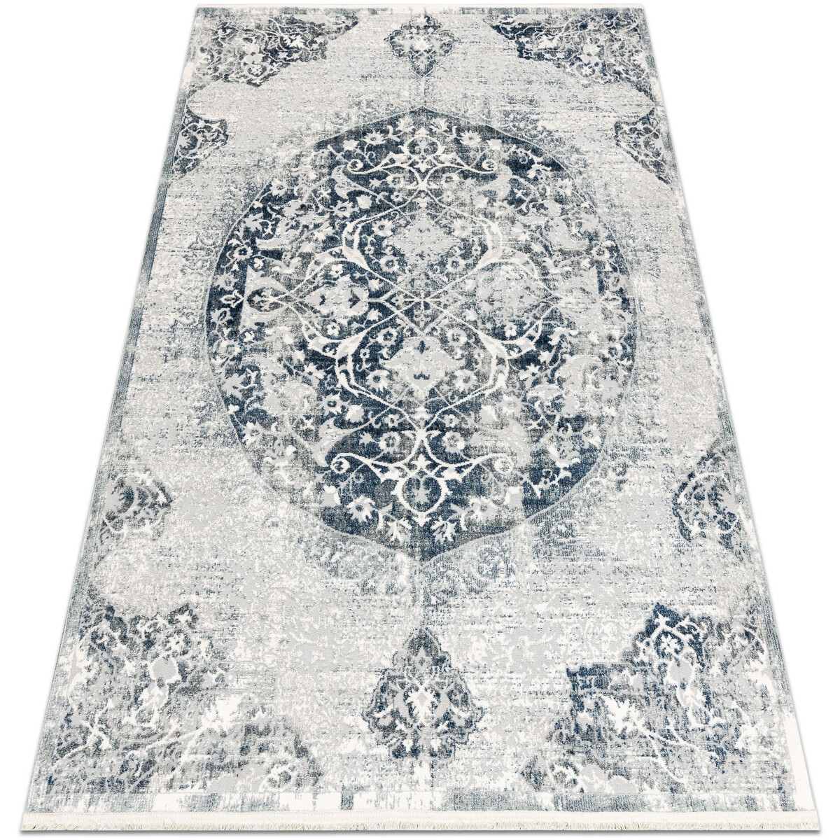 Rugsx  DISTIN 0820A tmavě modrá / modrá / 140x190 cm  Modrá